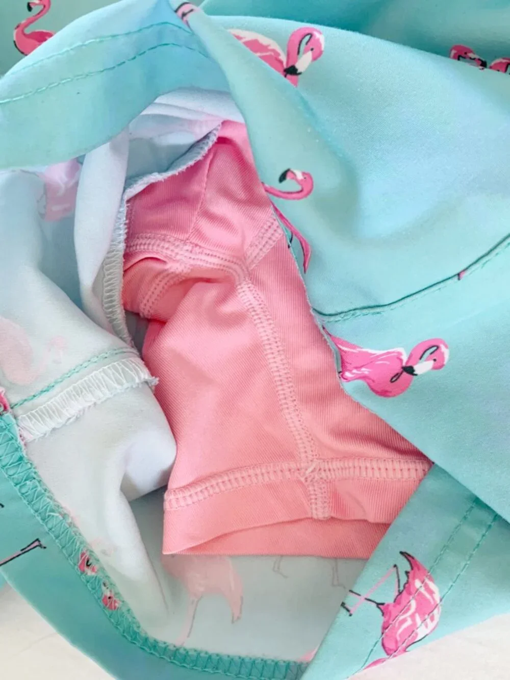 Maamgic Swim Trunks • Flamingos • 7 Years
